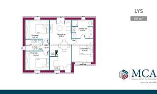 Maison 3 Pièces 70 m² à vendre à Auros (33124)