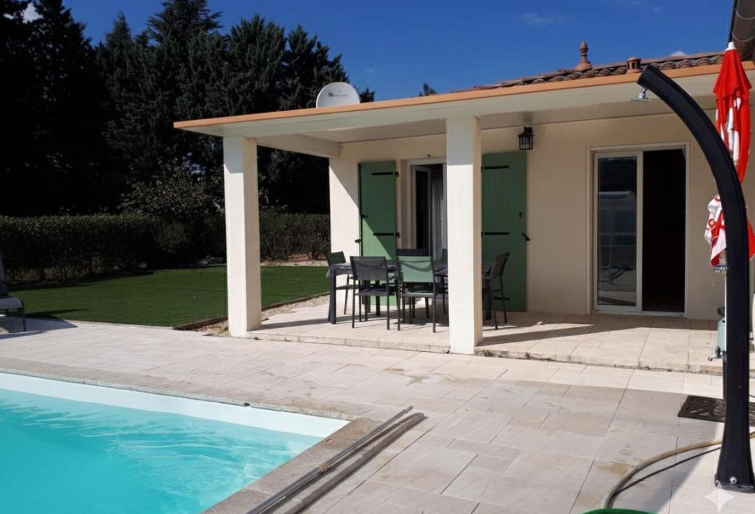 📍 Vallon-Pont-d'Arc – maison plain pied avec piscine sur1340m² de terrain — photo 1