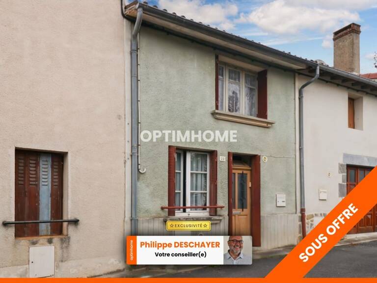 Maison de Ville sur deux niveaux - 3 pièces - 2 chambres  - Dépendance - Garage - Terrain 609 m²  - 87210 LE DORAT — photo 1