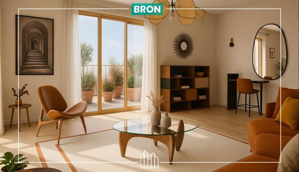 Appartement 4 pièces  à vendre Bron 69500