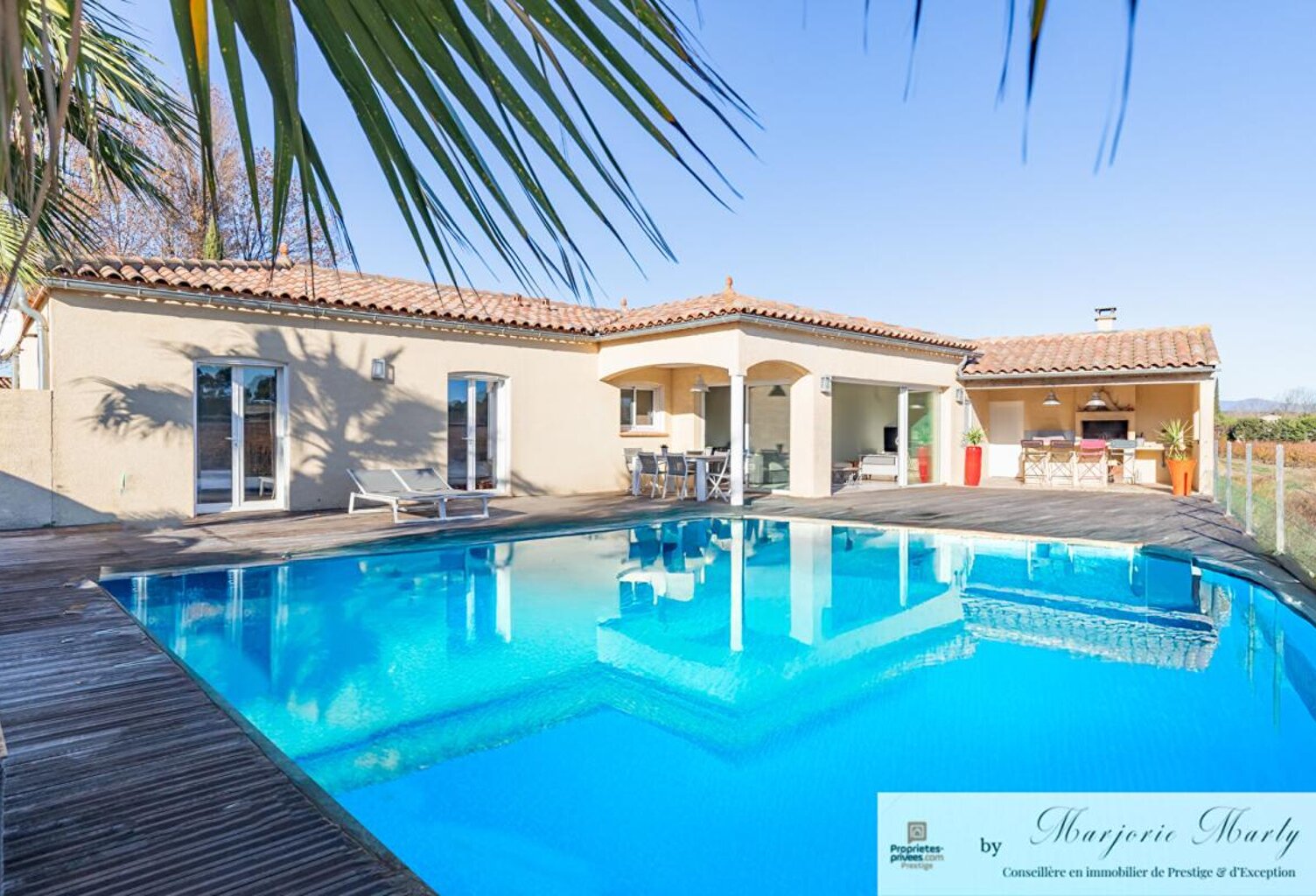 Vente Villa  125,9 m2 - SAINT COUAT D'AUDE (11700) - 395 000 — photo 1