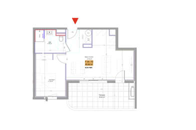 Appartement 2 pièces 165000 €