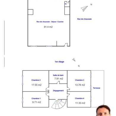 Maison 5 pièces 366000 €