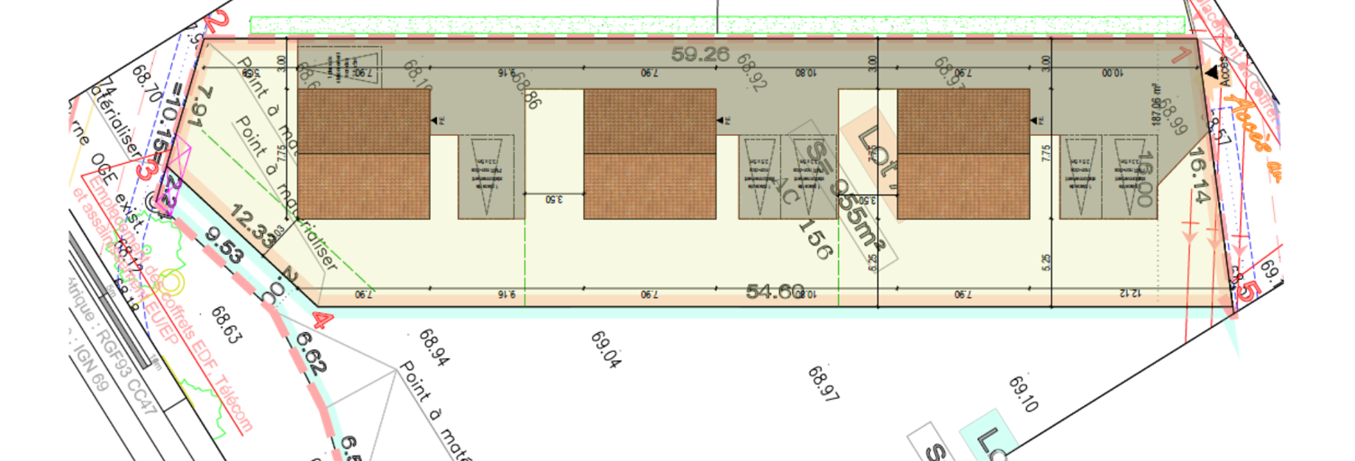 Terrain  955 m² à vendre à Chavagnes-en-Paillers (85250)