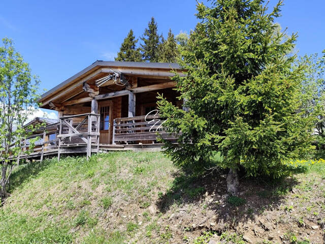 Chalet avec grande terrasse — photo du bien