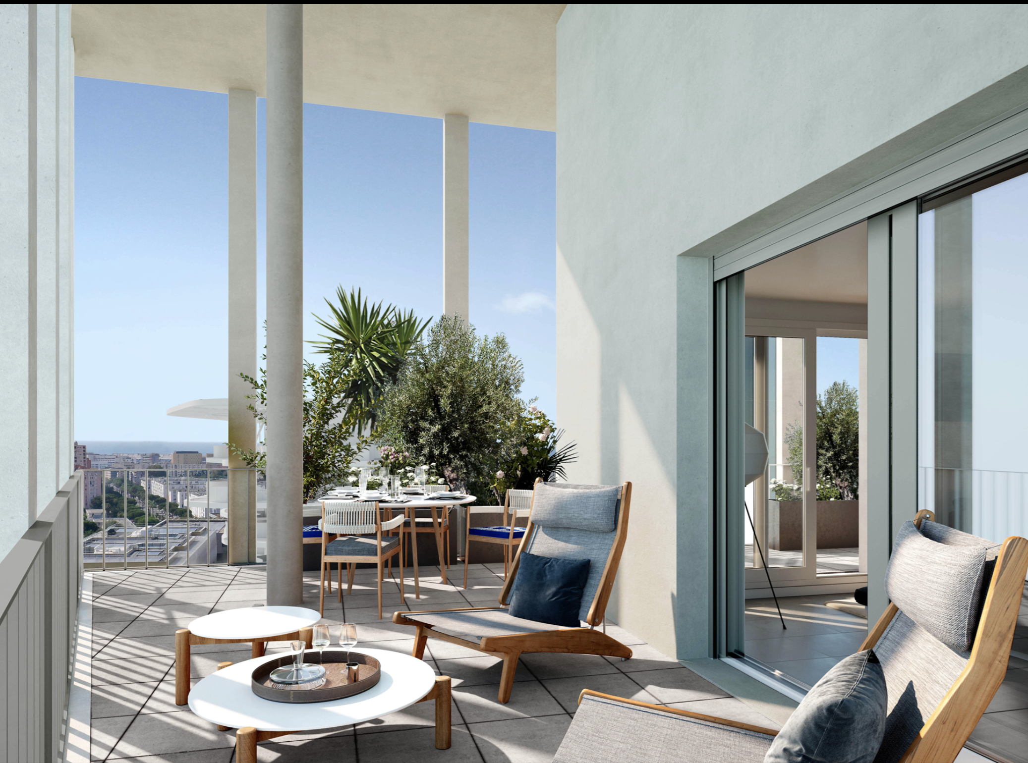 T1+ Terrasse à Juan-les-Pins : 40 m des plages • Idéal pied-à-terre ou investissement