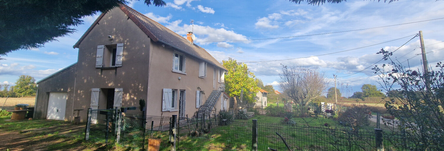 Maison 6 Pièces 113 m² à vendre à Le Bouchaud (03130)