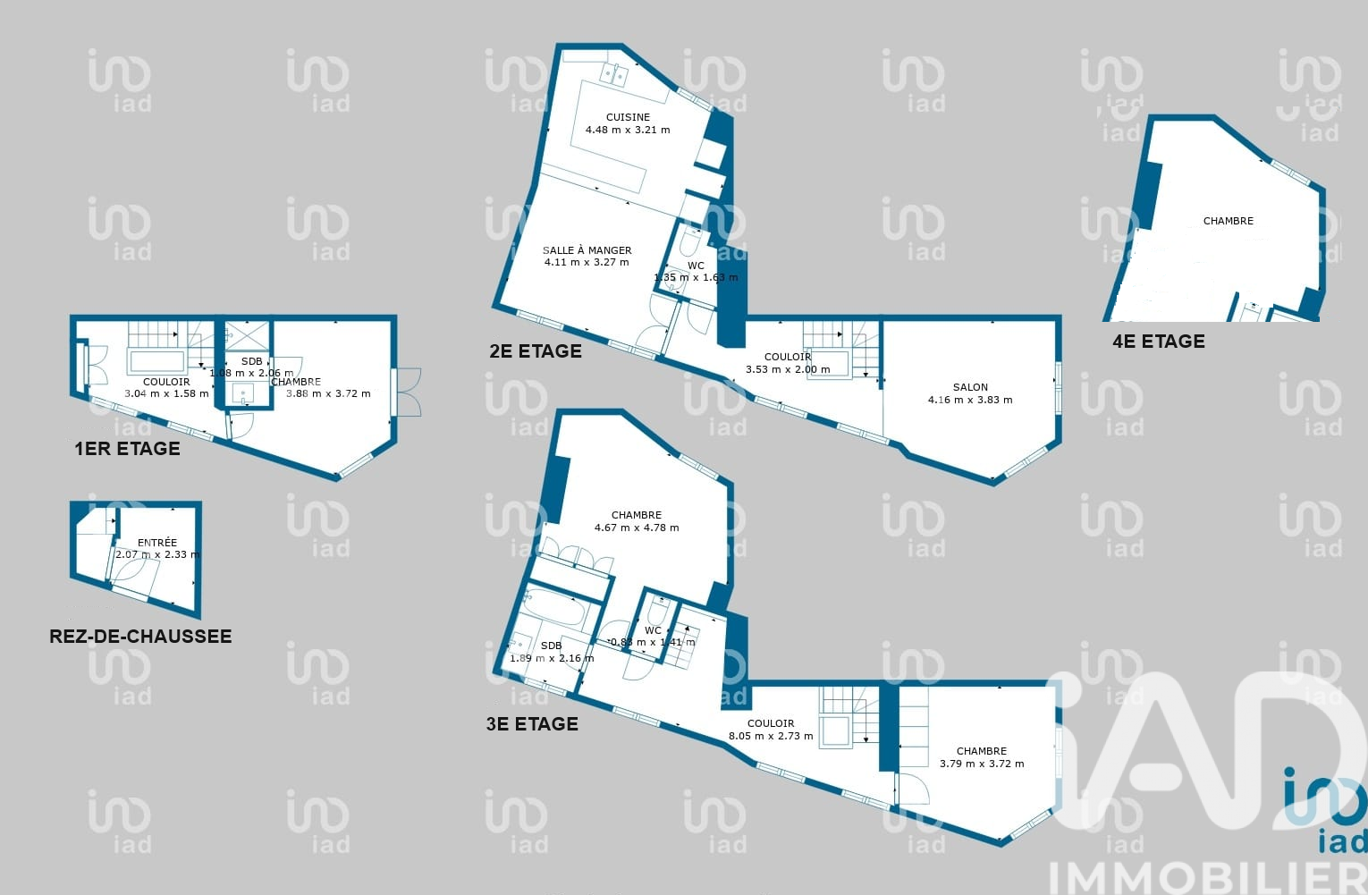Vente Triplex 6 pièces - Photo 3