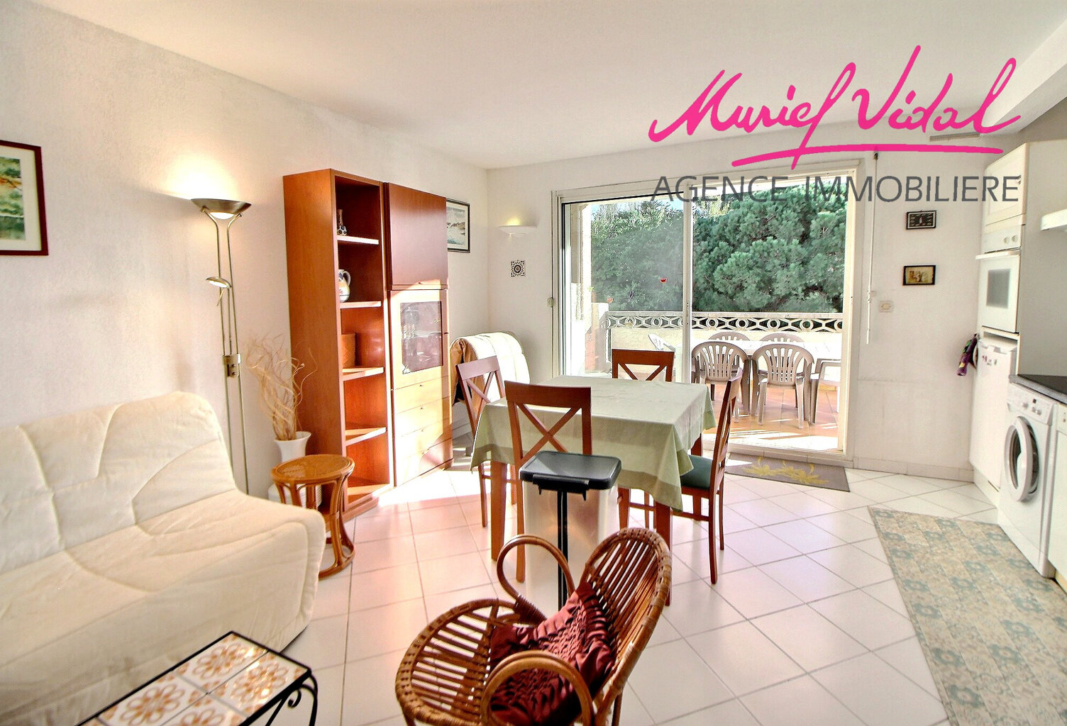 ACHAT SAINT CYPRIEN PORT - APPARTEMENT T2 terrasse de 100m2 vue port — photo 1