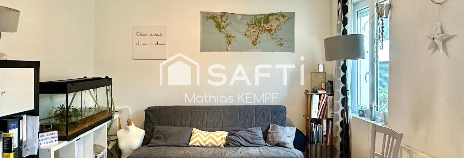 Appartement 2 Pièces 38 m² à vendre à Strasbourg (67100)