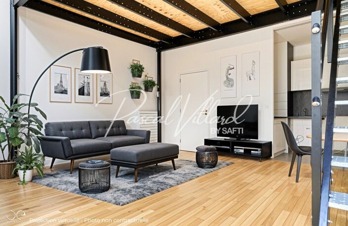 DUPLEX  2 PIECES A VENDRE DANS LE QUARTIER RIVES DE SEINE A  BOULOGNE -BILLANCOURT — photo 3