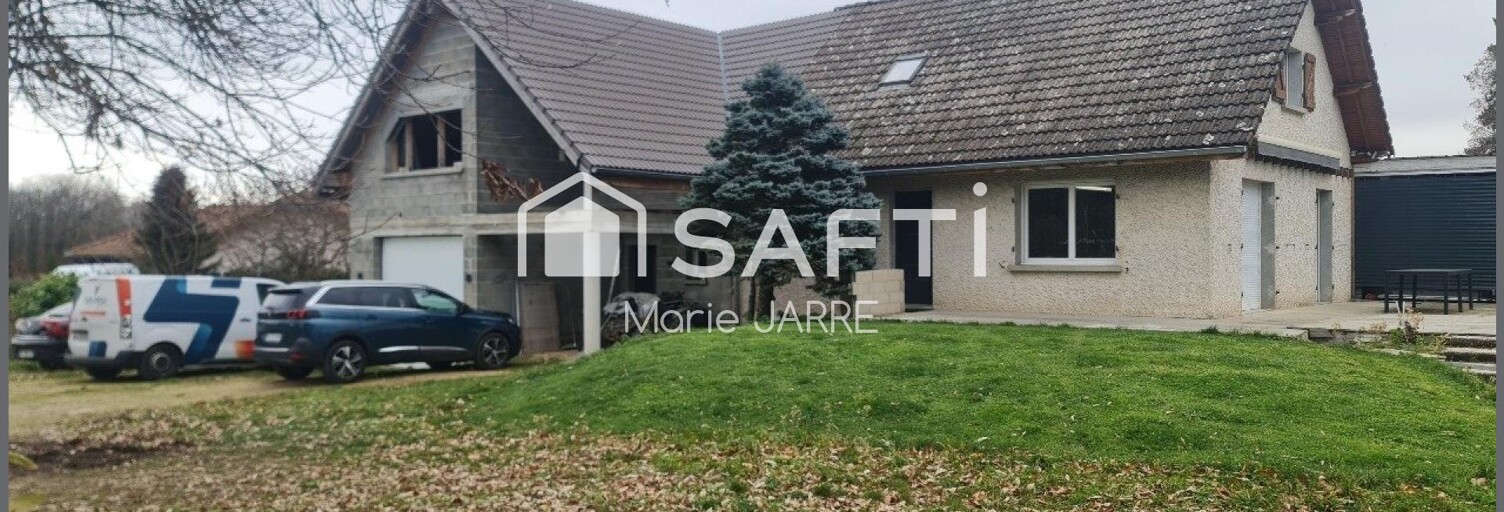 Maison 6 Pièces 136 m² à vendre à Faverges-de-la-Tour (38110)
