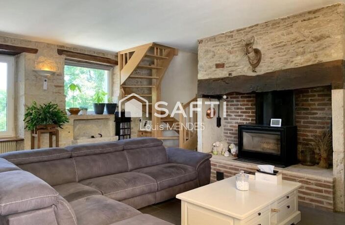 Propriété 238 m2, 5 chambres, cuisine dinatoire, studio indépendant, Piscine chauffée, 4900 m² clôturé, campagne, — photo 3