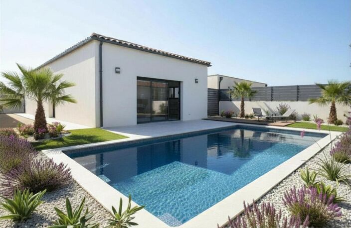 Villa plain pied 115m² sur terrain de 400m² avec grand garage — photo 2