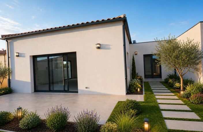 Villa plain pied 115m² sur terrain de 400m² avec grand garage — photo 3