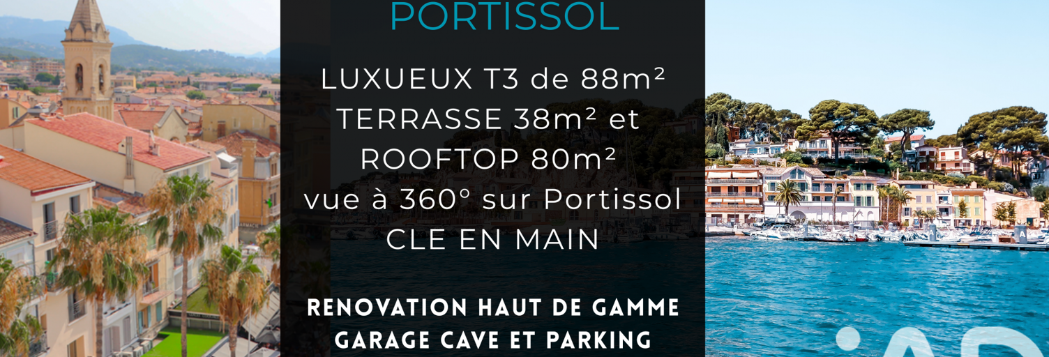 Appartement 3 Pièces 89 m² à vendre à Sanary-sur-Mer (83110)