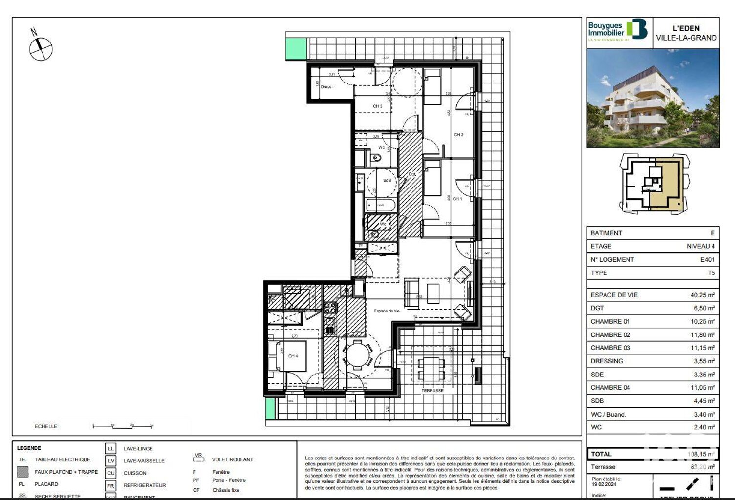 Vente Appartement 5 pièces — photo 1