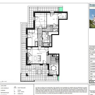 Appartement 4 pièces 643000 €