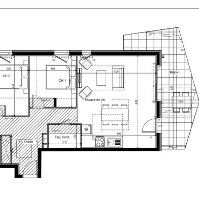 Appartement 4 pièces 512000 €