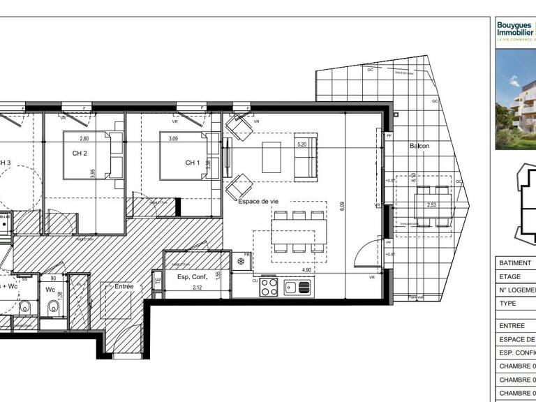 Vente Appartement 4 pièces — photo 1