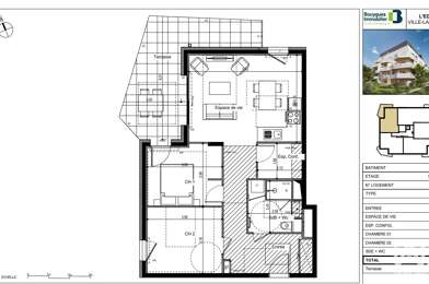 Appartement 3 pièces 405500 €