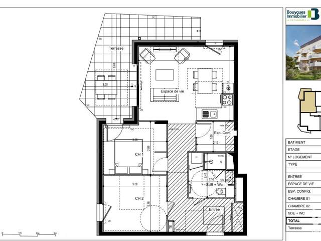 Vente Appartement 3 pièces — photo du bien