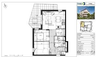 Appartement 3 Pièces 65 m² à vendre à Ville-la-Grand (74100)