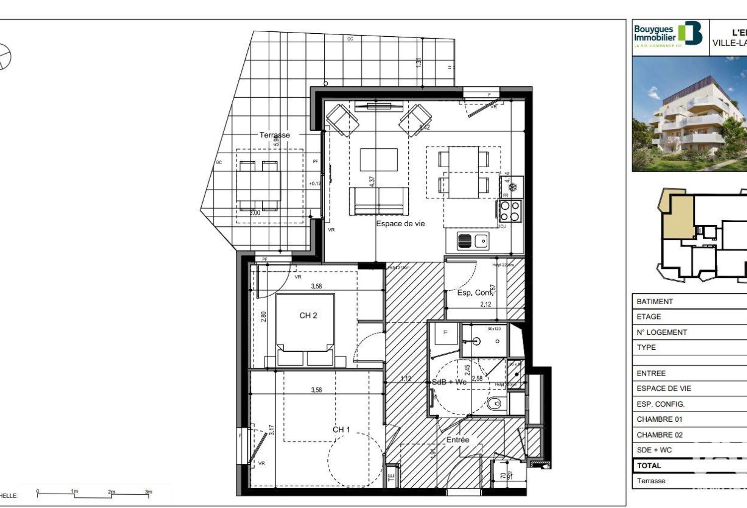 Vente Appartement 3 pièces — photo 1