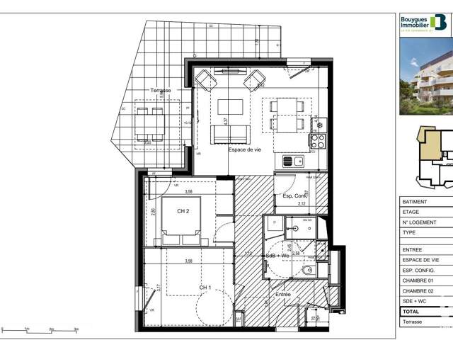 Vente Appartement 3 pièces — photo du bien
