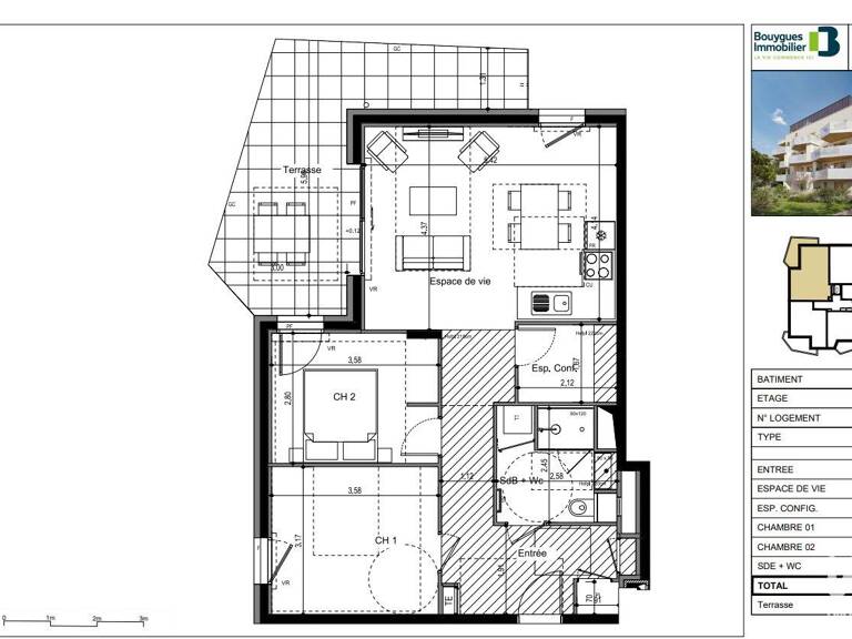 Vente Appartement 3 pièces — photo 1