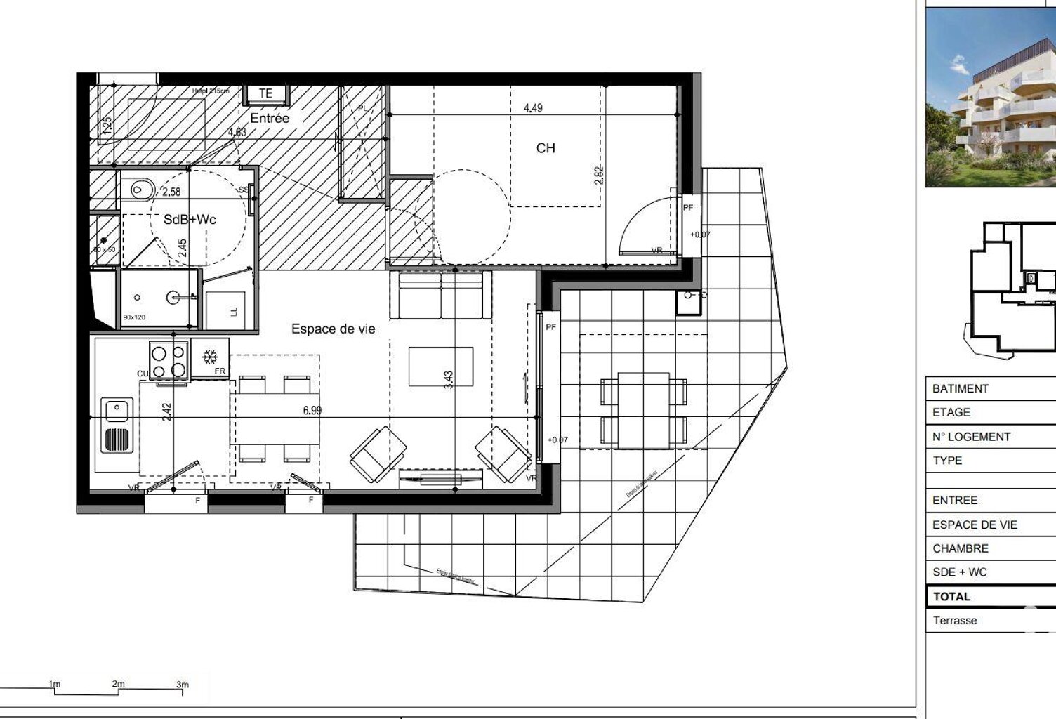 Vente Appartement 2 pièces — photo 1