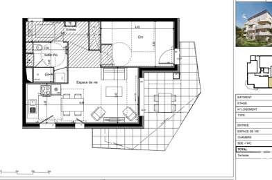 Appartement 2 pièces 272000 €