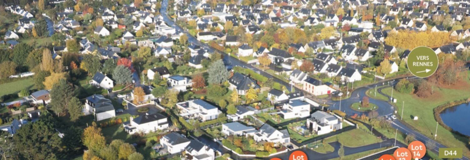 Terrain  232 m² à vendre à Bruz (35170)