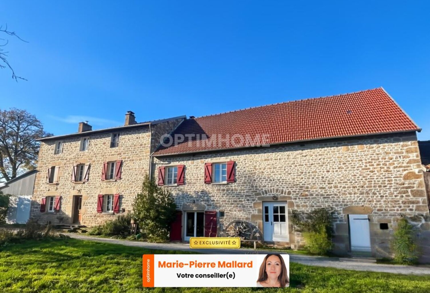Propriété de 10 pièces à VALLIERES (23) — photo 1