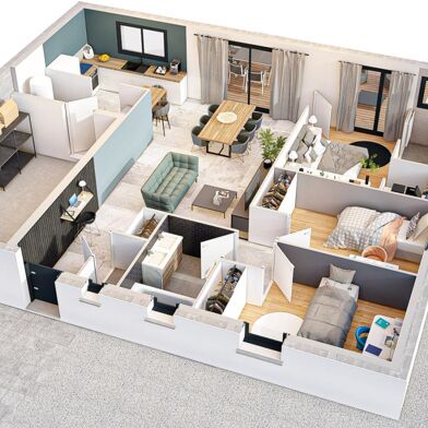 Maison 5 pièces 204469 €