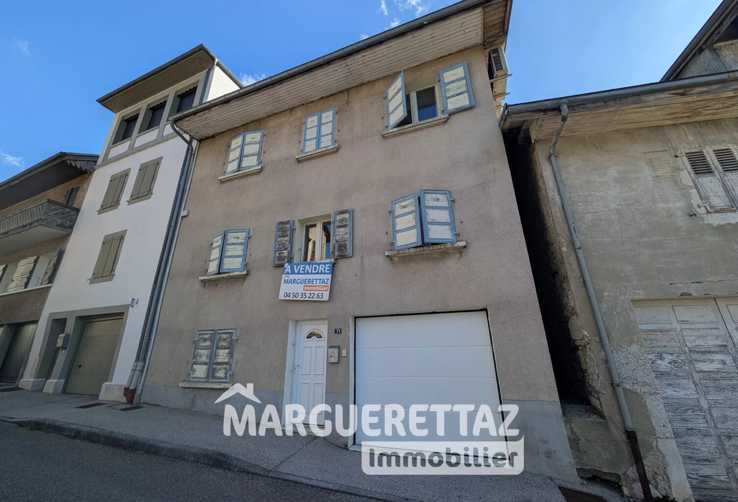 Maison de village mitoyenne - St Jeoire 115m² / garage / pas d'e — photo 1