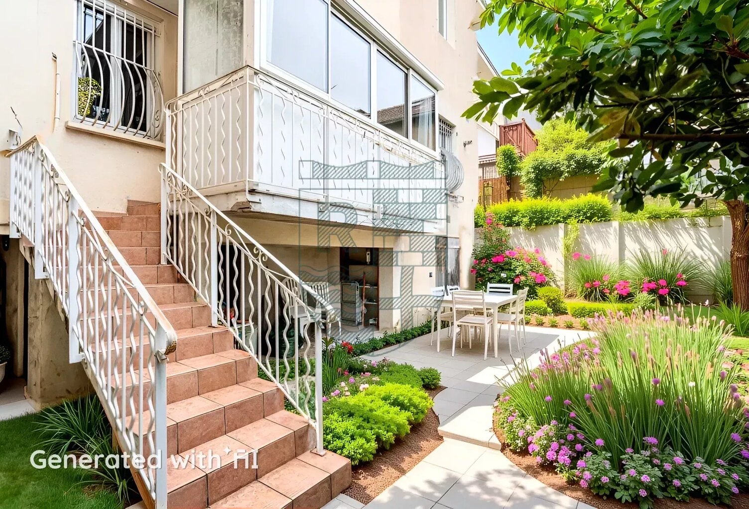 BAS MONTOLIVET 4ème - Maison de ville avec jardin — photo 1