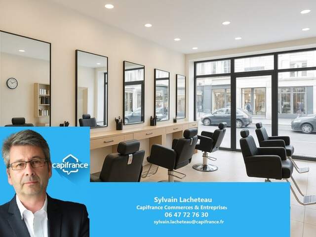 SALON DE COIFFURE A VENDRE VITRE (35) — photo du bien