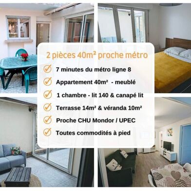 Appartement 2 pièces 1190 €