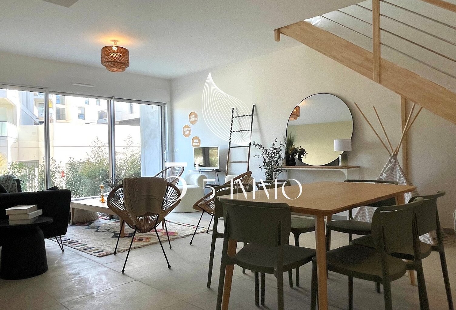 SUPERBE TROIS PIECES - DERNIER ETAGE — photo 1