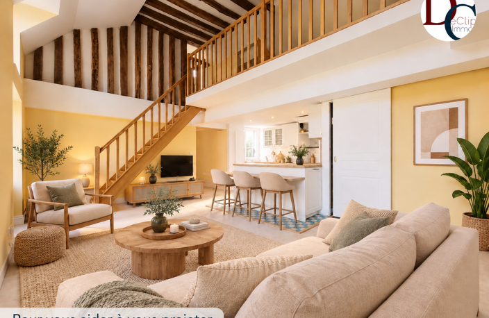 Appartement en duplex centre-ville de Senlis 3 chambres — photo 2