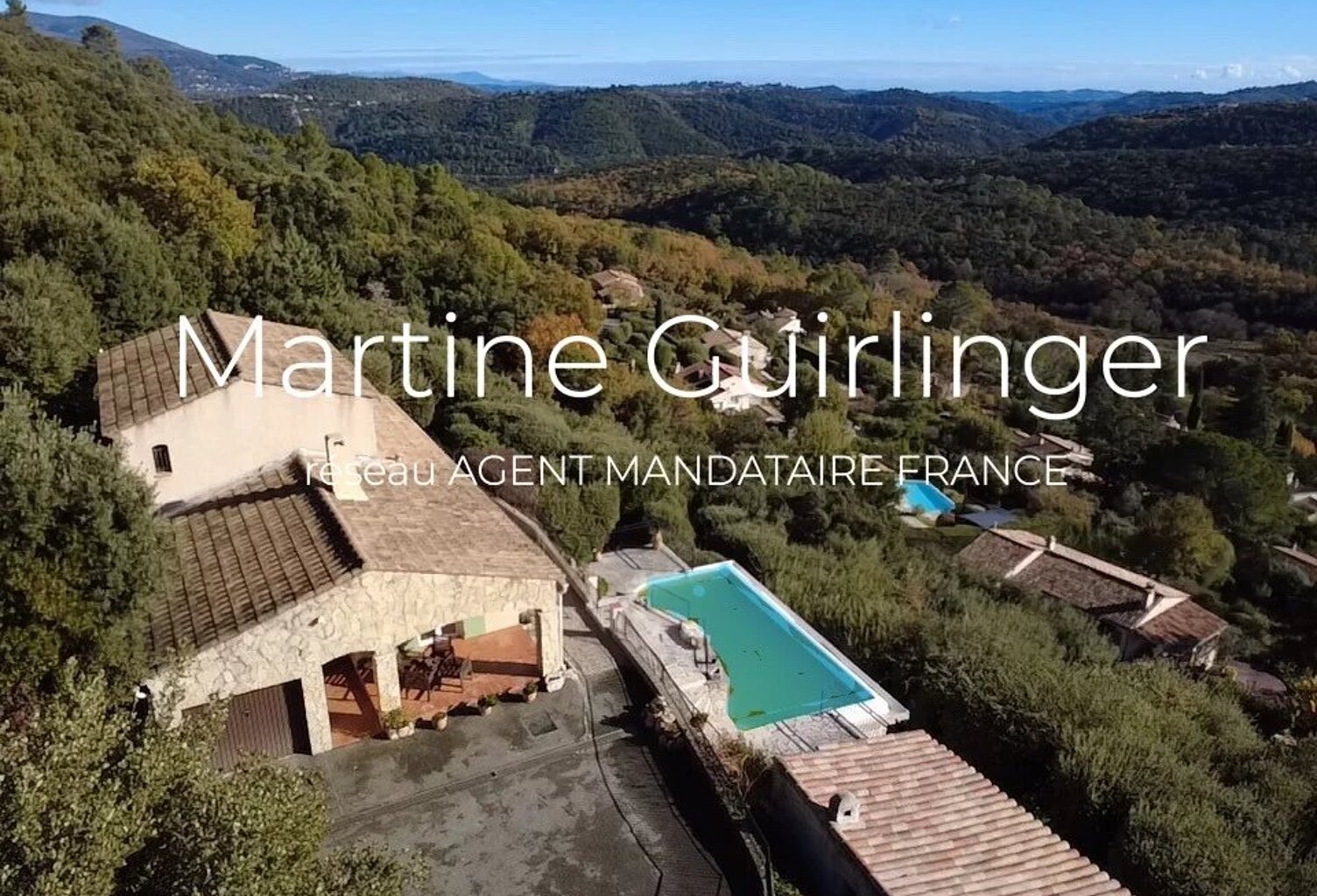 VILLA 6 PIÈCES AVEC PISCINE ET VUE PANORAMIQUE — photo 1