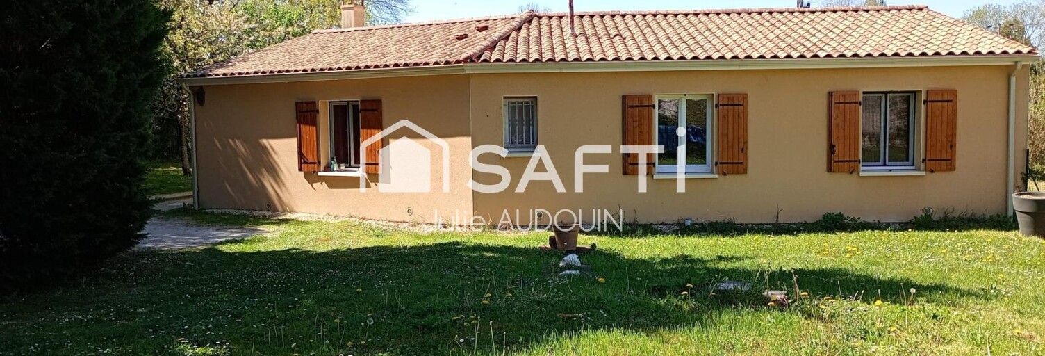 Maison 5 Pièces 97 m² à vendre à Sainte-Sévère (16200)