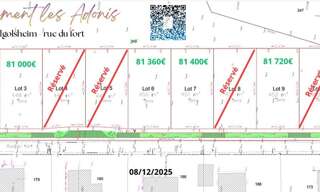 Terrain  451 m² à vendre à Algolsheim (68600)