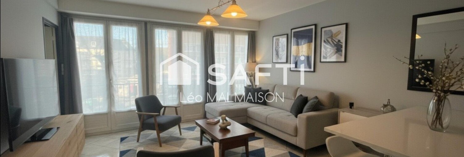 Appartement 2 Pièces 49 m² à vendre à Lisieux (14100)