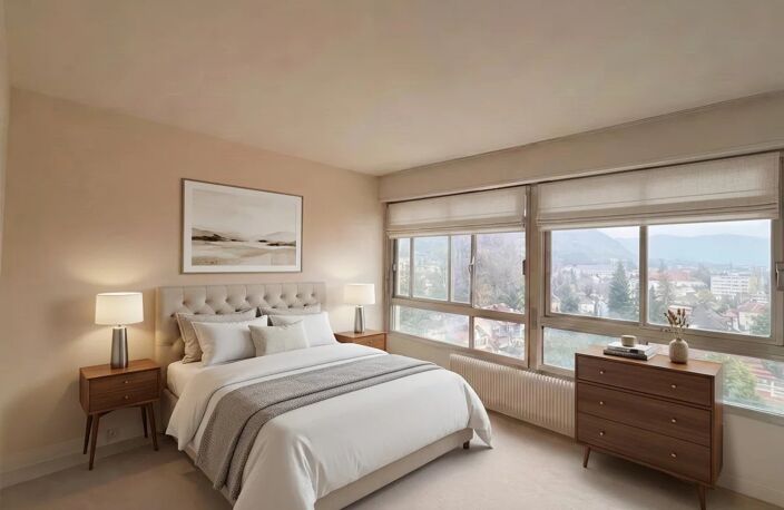 Proche parc Micaud, Etage élevé, Lumineux appt de 79 m² — photo 4