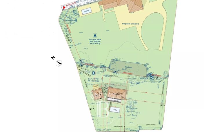 Ecully - Projet de construction avec terrain plat constructible de 3677m² - Permis de Construire purgé de tout recours — photo 4