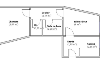 Appartement 2 Pièces 26 m² à vendre à Villeneuve-Saint-Georges (94190)
