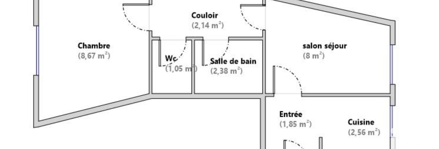 Appartement 2 Pièces 26 m² à vendre à Villeneuve-Saint-Georges (94190)