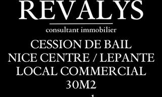 Commerce  30 m² à vendre à Nice (06000)